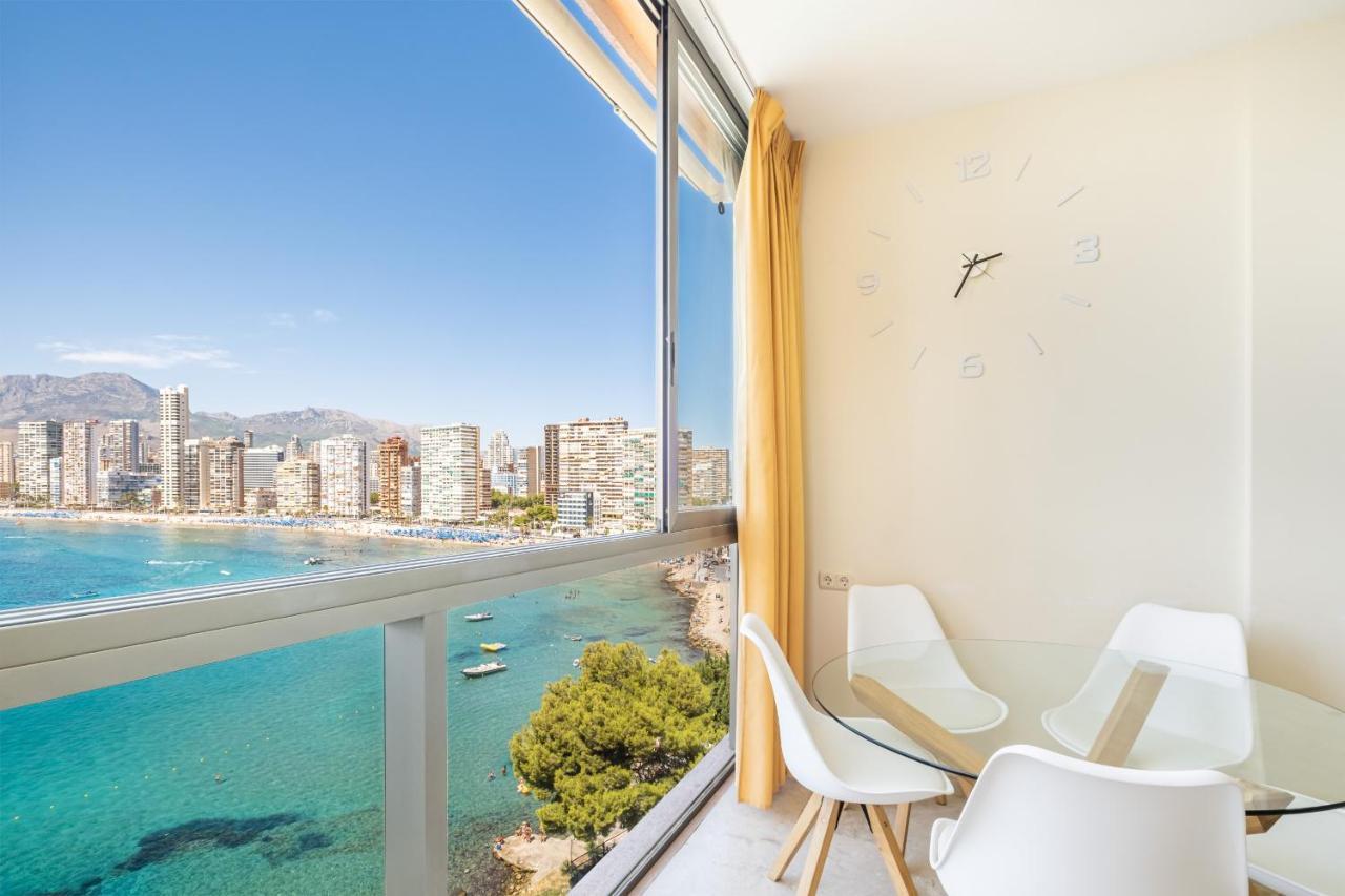 Апартаменты Paraiso Lido Sea Views 1-D Levante Beach Бенидорм Экстерьер фото